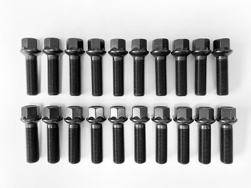 Lug Bolts for Mercedes Gwagon set of 20 black