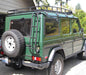 Mercedes W460 with VTS-7110 Roof Ladder No drilling necessary Rear access ladder to access roof rack